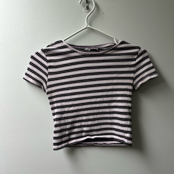 H&M Striped Crop Top - Picture 1 of 4